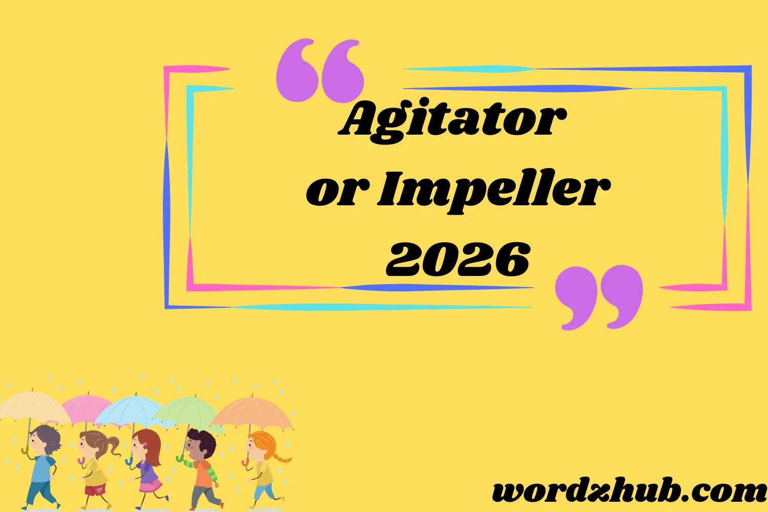 Agitator or Impeller