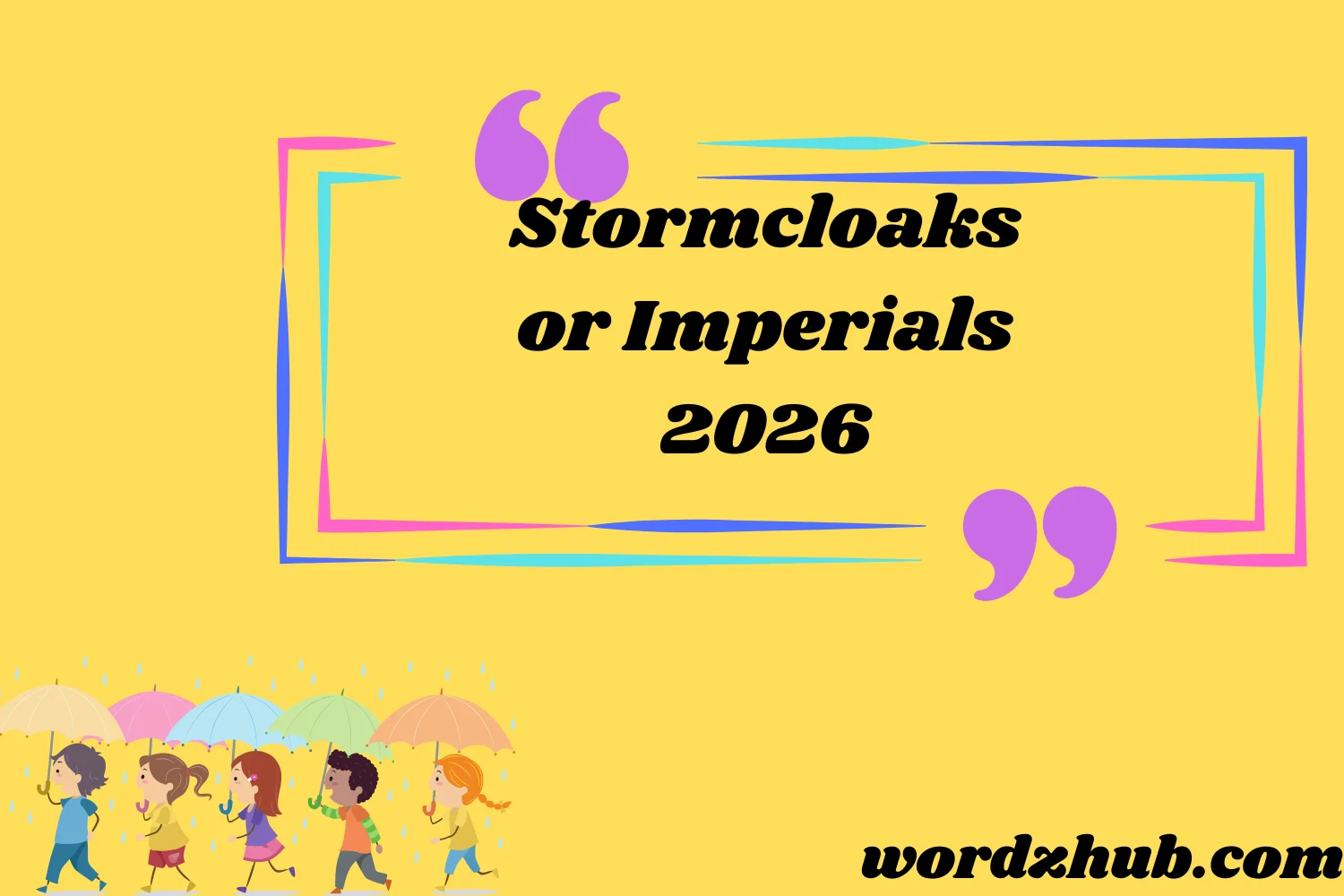 Stormcloaks or Imperials