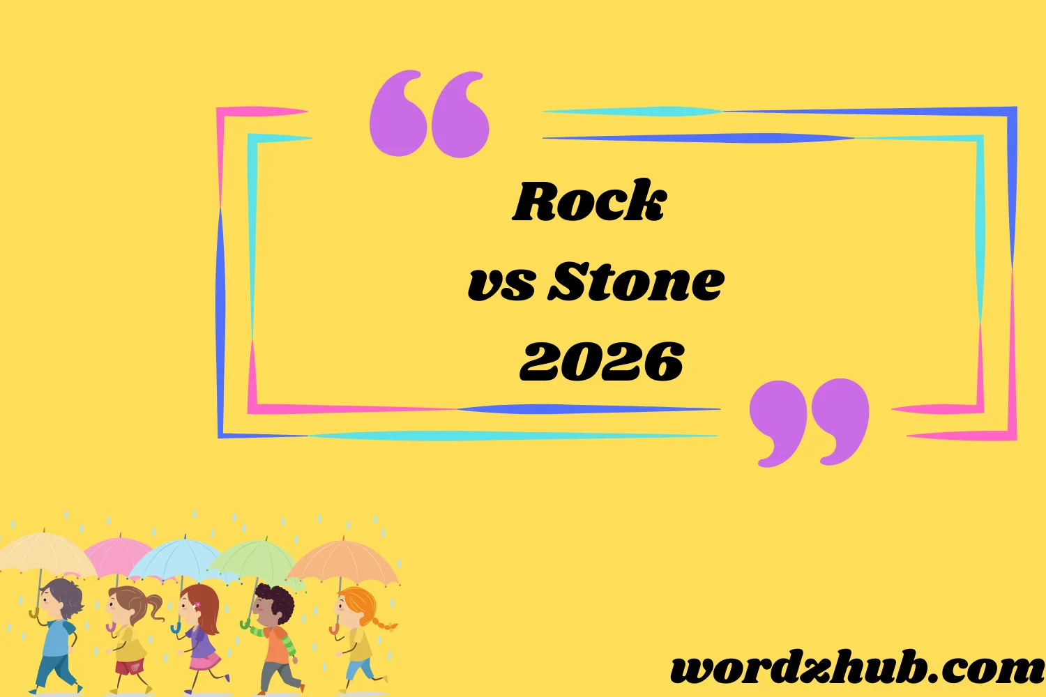 Rock vs Stone
