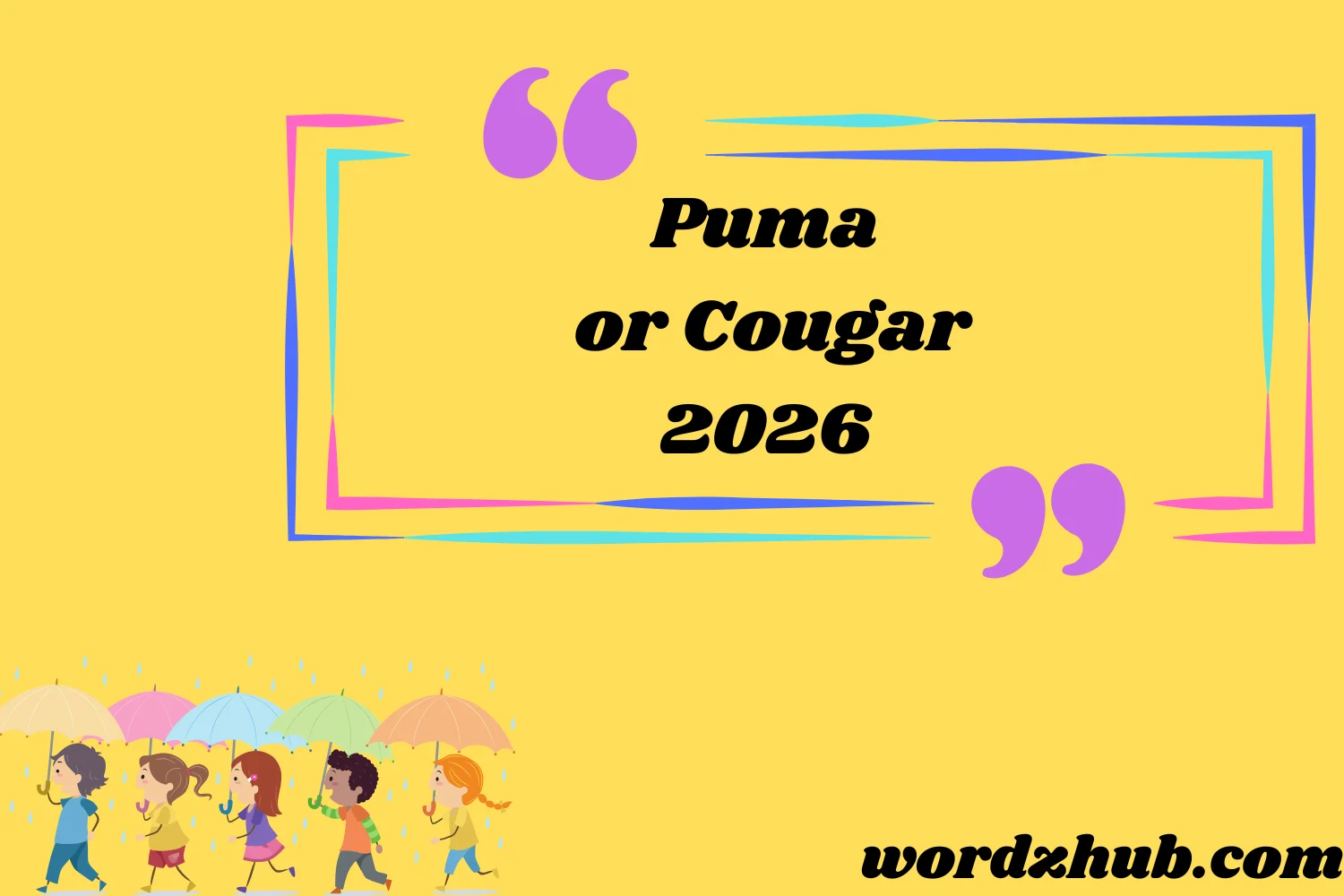 Puma or Cougar